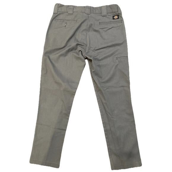 Dickies Work Pants Grey 33x32 Flex Slim Taper - Picture 7 of 8